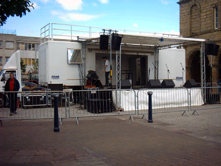 mobile stage